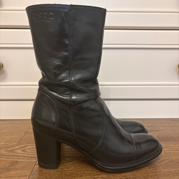 G Star Raw military leather boot size 38 - Picture 1 of 7